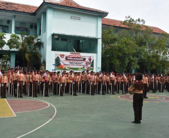 Perjusami SMPN 1 Sampang Sukses Laksanakan Penguatan Keterampilan Kepramukaan