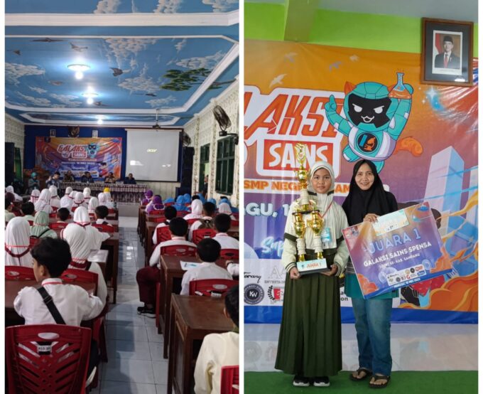 120 Siswa SD Berebut Gelar Juara di Lomba Galaksi Sains Spensa Season 2