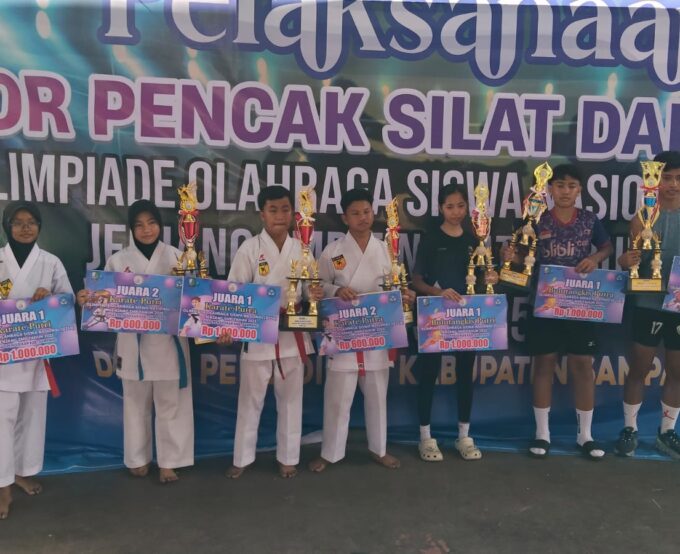 SMPN 1 Sampang Borong Juara di O2SN Kabupaten Sampang