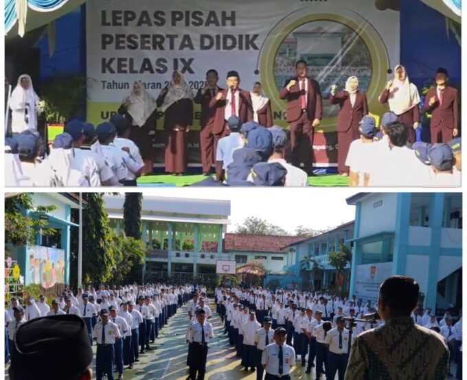  UPTD SMPN 1 Sampang Gelar Kegiatan Lepas Pisah Kelas 9 Tahun Pelajaran 2024-2025