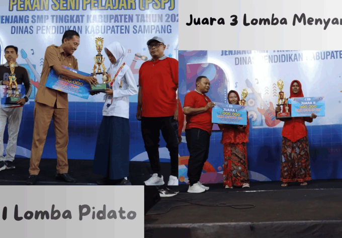 SMPN 1 Sampang Ukir Prestasi Gemilang di Pekan Seni Pelajar 2025!