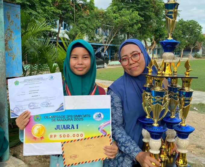 Kyan Rafiqa Aminia dari SMPN 1 Sampang Raih Juara 1 Olimpiade IPS se-Madura di SMPN 1 Pamekasan