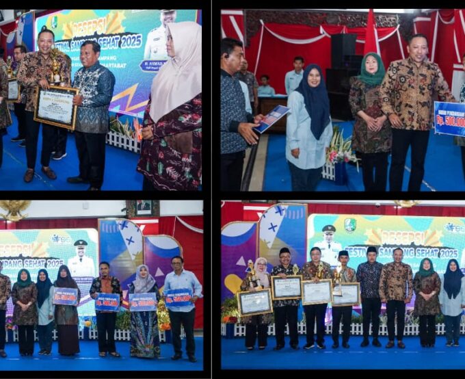 SMPN 1 Sampang Raih Juara 1 Kategori Pendidikan dalam Festival Sampang Sehat 2025